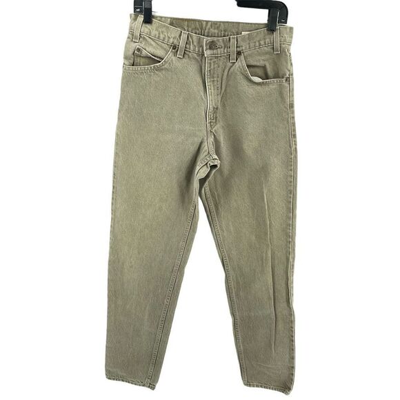 Levi’s orange tag vintage mens acid wash grey gray relaxed fit tapered leg jeans - Picture 2 of 12